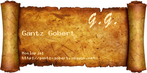 Gantz Gobert névjegykártya